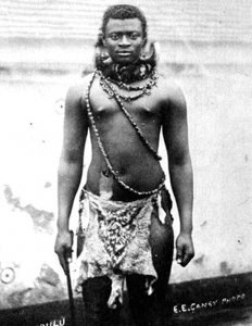 Dinizulu. Museo Killie Campbell, Sudáfrica. Dinizulu. Museo Killie Campbell, Sudáfrica.